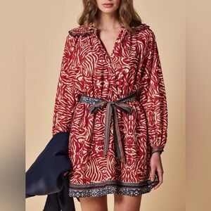 THR SHIRT BY ROCHELLE BEHRENS THE TAYLOR DRESS SMALL